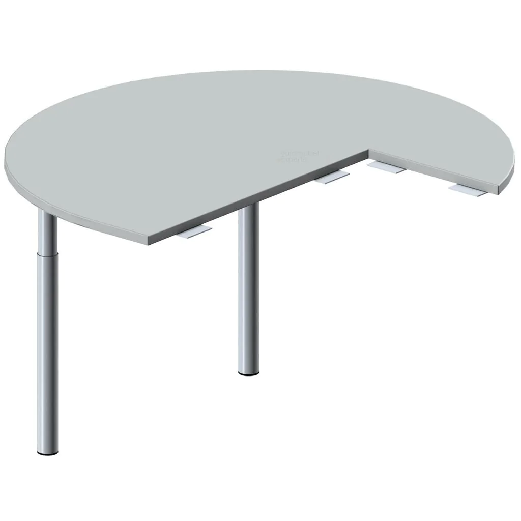 Ansatztisch  Dreiviertelkreis C-Pro von Geramöbel - Produktbild 5 von 6