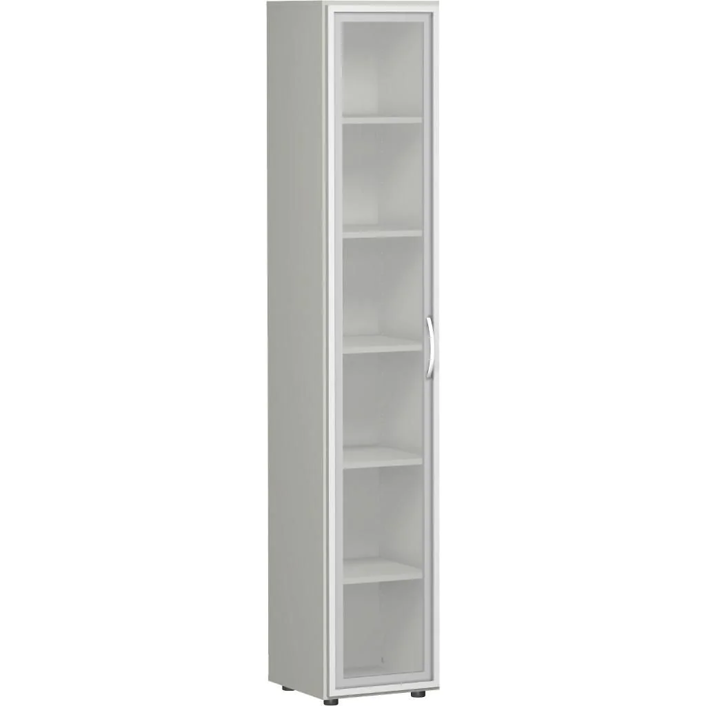 Aktenschrank Flex 6 OH - Glas - eintürig von Geramöbel - Produktbild 2 von 9