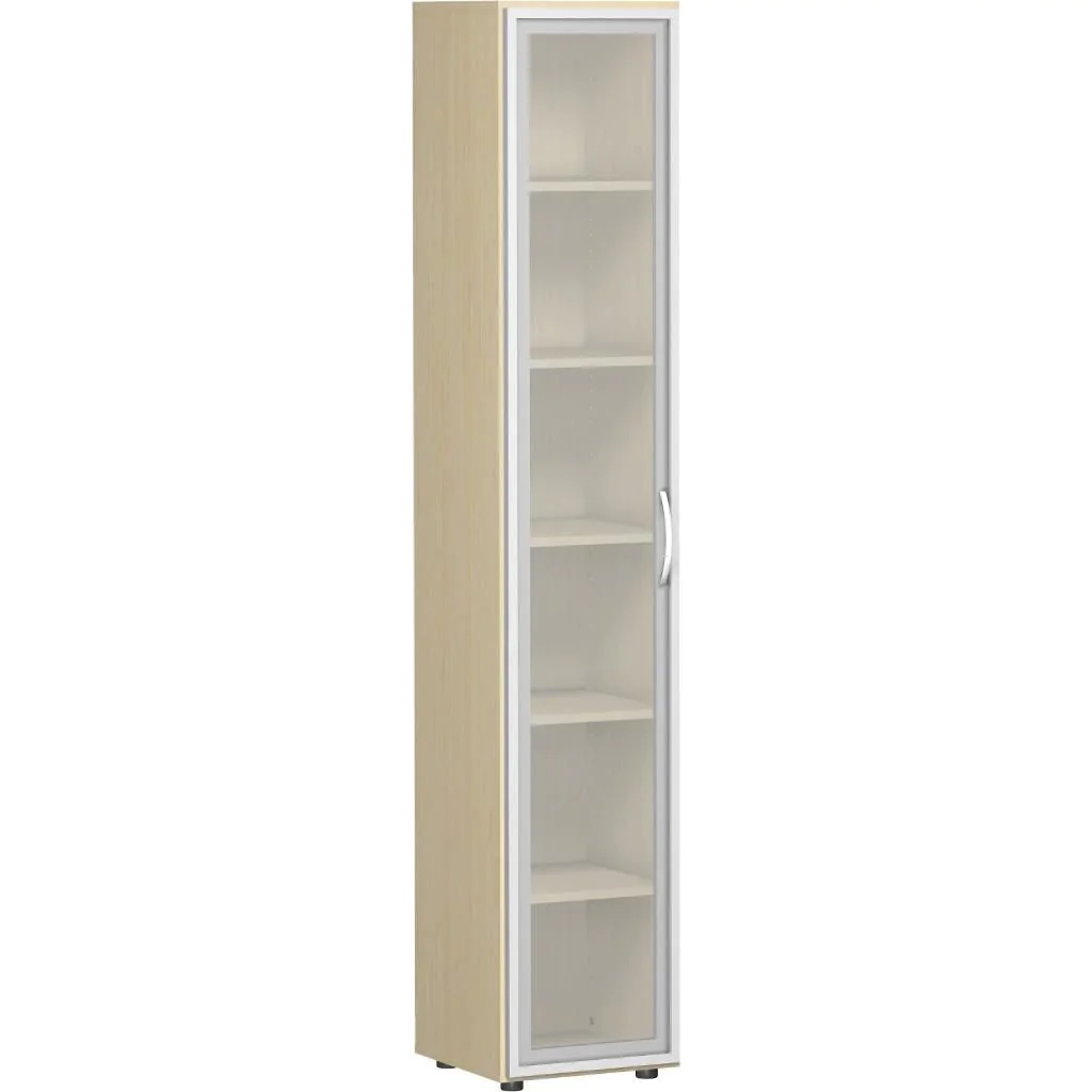Aktenschrank Flex 6 OH - Glas - eintürig von Geramöbel - Produktbild 3 von 9
