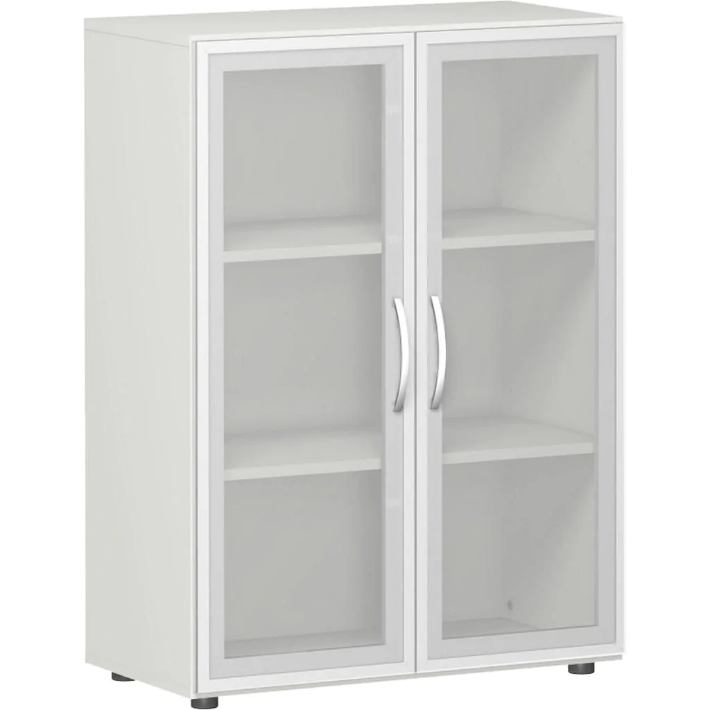 Aktenschrank Flex 3 OH - Glas - zweitürig - GEM-X-383802