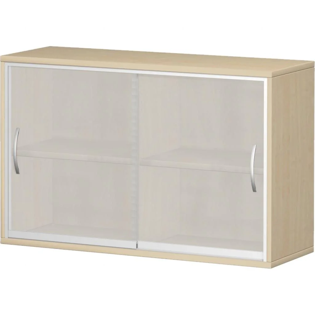 Schiebetürenschrank Pro 2 OH mit Mittelwand - Glas von Geramöbel - Produktbild 7 von 9