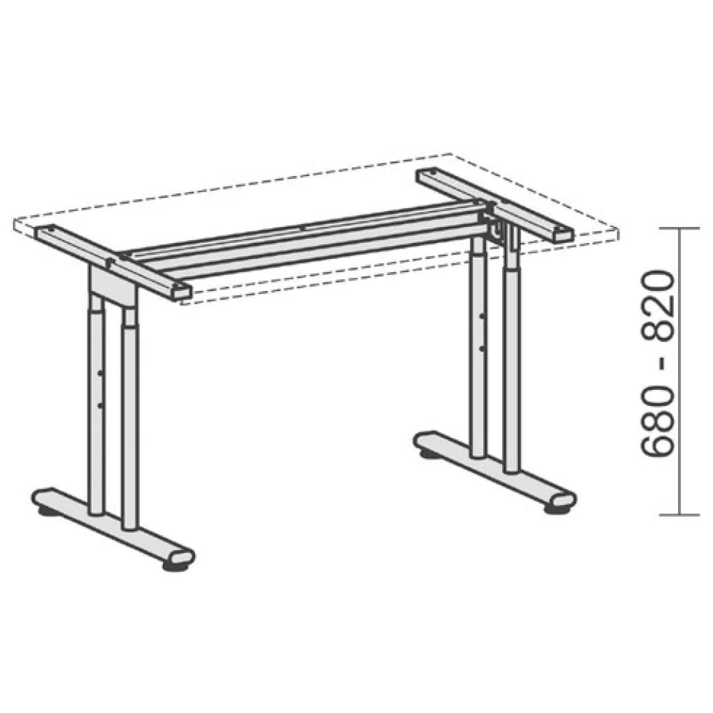 Kabeldurchlassbuchse unmontiert 80 mm - Silber von Geramöbel - Produktbild 3 von 7