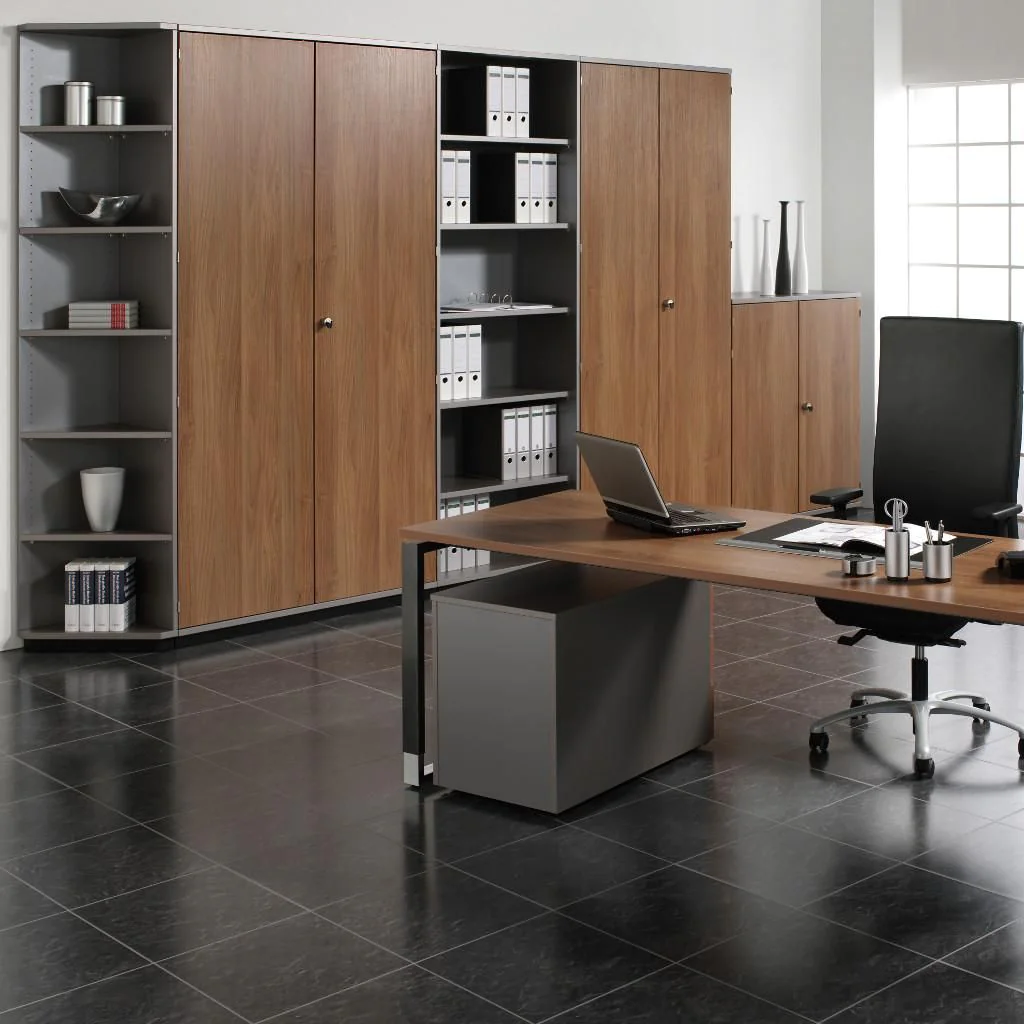 Kombischrank Pro 6 OH - 3 Fächer + 3HR von Geramöbel - Produktbild 2 von 13