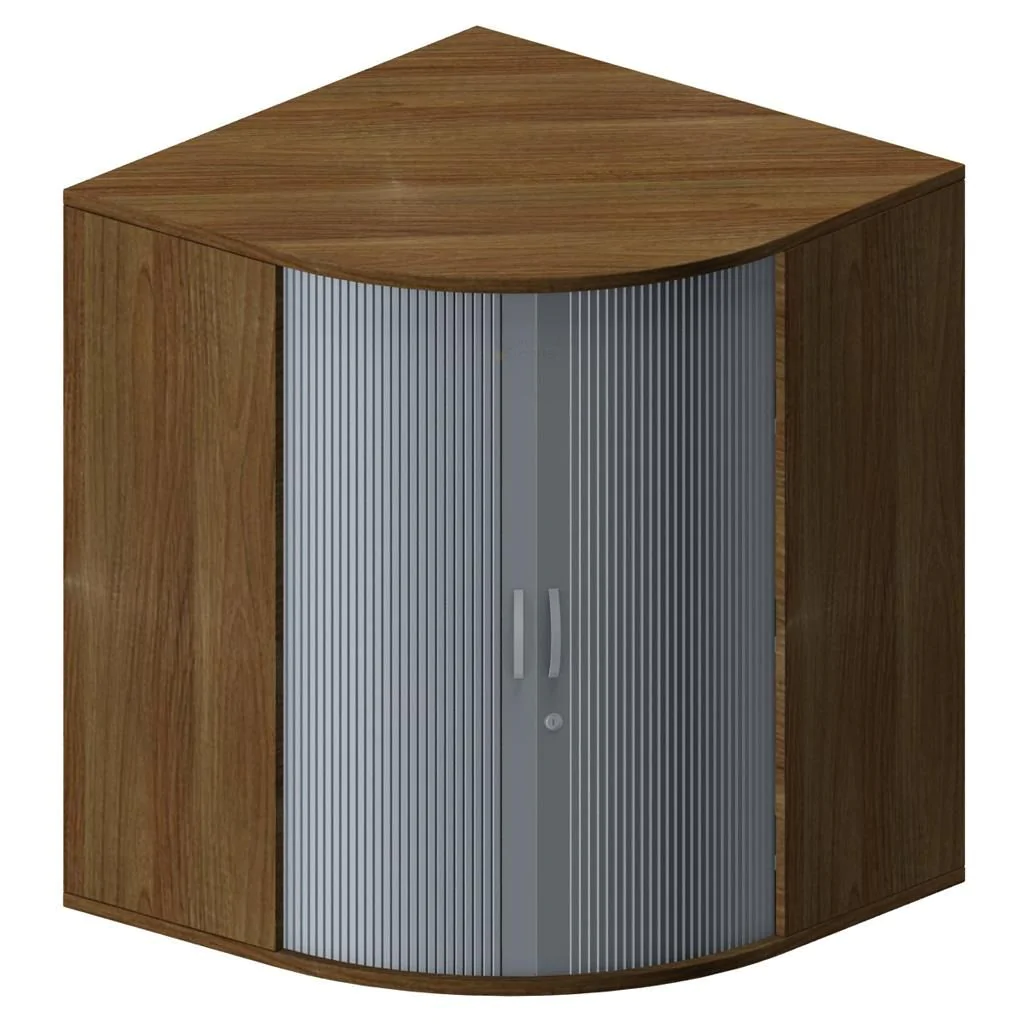 Rollladenschrank Pro 3 OH mit Ordnerrondell von Geramöbel - Produktbild 3 von 9