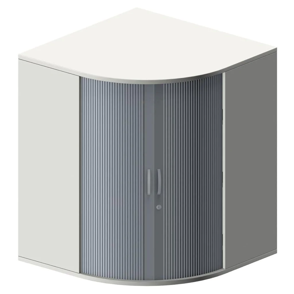 Rollladenschrank Pro 3 OH mit Ordnerrondell  von Geramöbel - Produktbild 5 von 9
