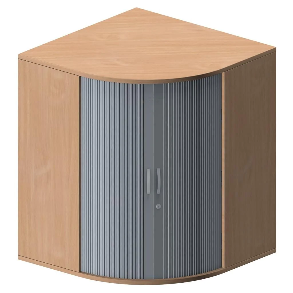 Rollladenschrank Pro 3 OH mit Ordnerrondell  von Geramöbel - Produktbild 6 von 9