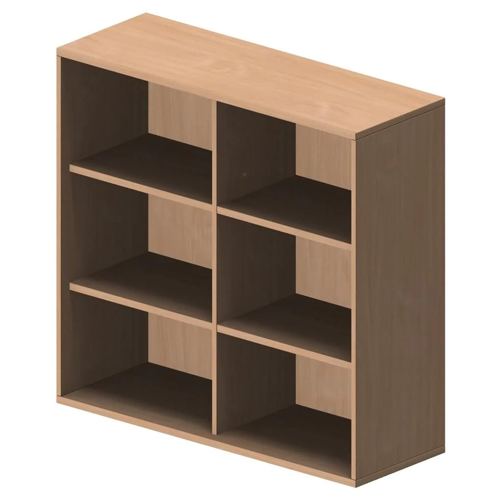 Regal Pro 3 OH mit Mittelwand von Geramöbel - Produktbild 3 von 10