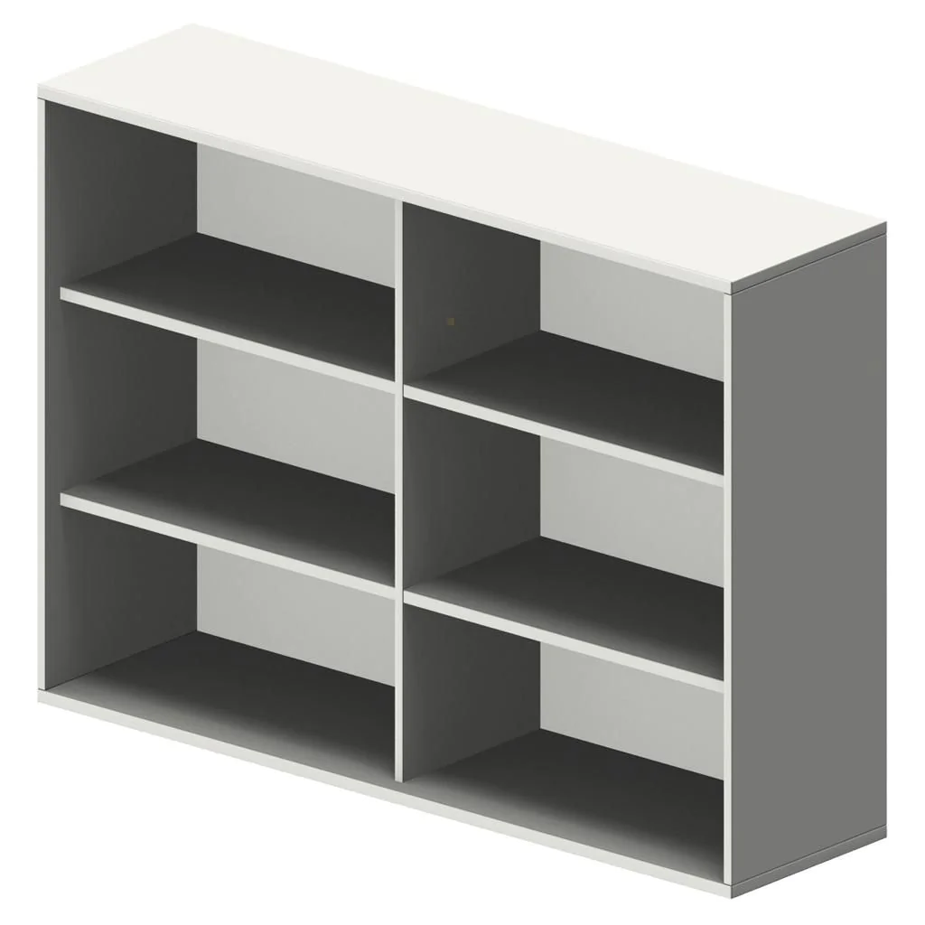 Regal Pro 3 OH mit Mittelwand von Geramöbel - Produktbild 6 von 10