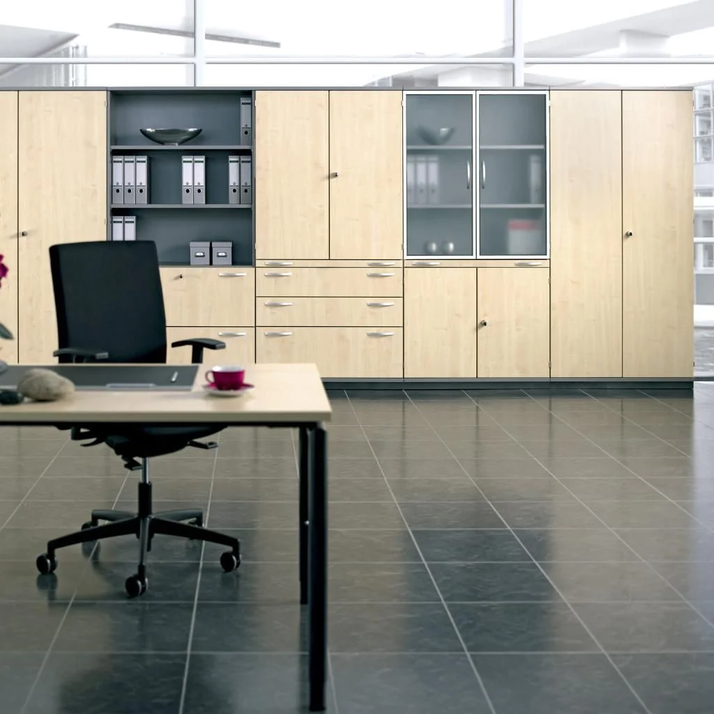 Regal Pro 3 OH mit Mittelwand von Geramöbel - Produktbild 8 von 10