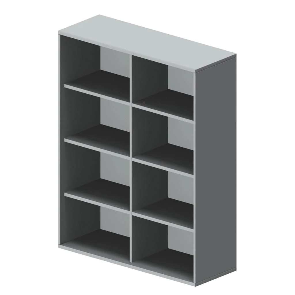 Regal Pro 4 OH mit Mittelwand von Geramöbel - Produktbild 3 von 10
