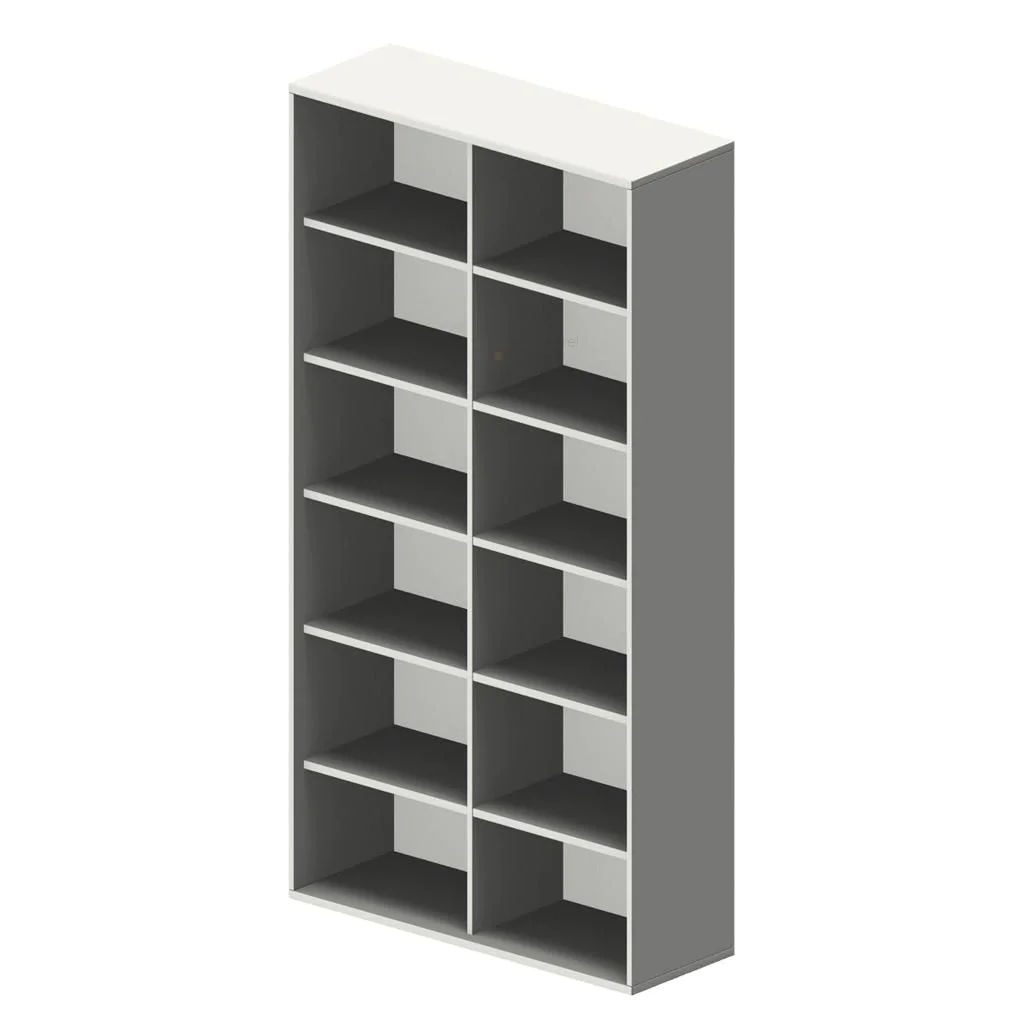 Regal Pro 6 OH mit Mittelwand von Geramöbel - Produktbild 3 von 10