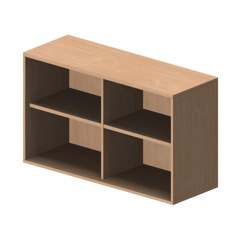 Anstellregal Pro 2 OH mit Mittelwand von Geramöbel - Produktbild 3 von 7