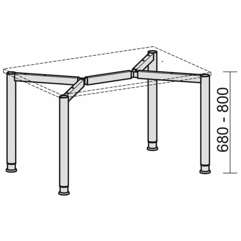 Schreibtisch 4-Flex von Geramöbel - Produktbild 13 von 17