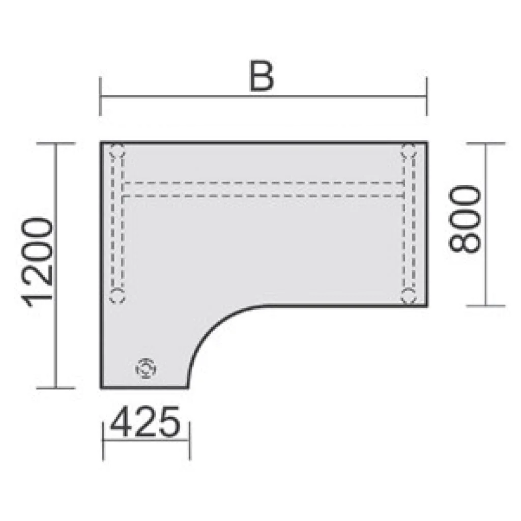 Schreibtisch 4-Pro 425 von Geramöbel - Produktbild 3 von 9