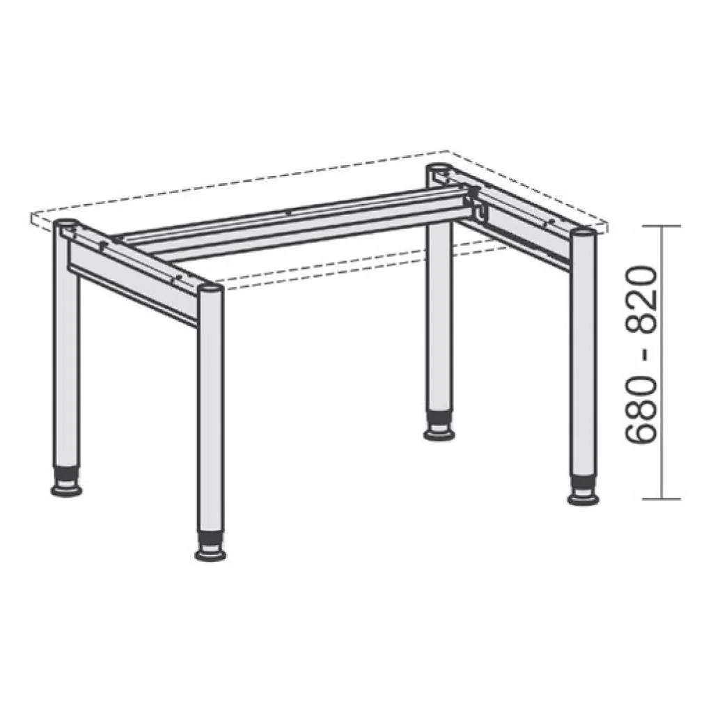 Schreibtisch 4-Pro 135° von Geramöbel - Produktbild 3 von 9