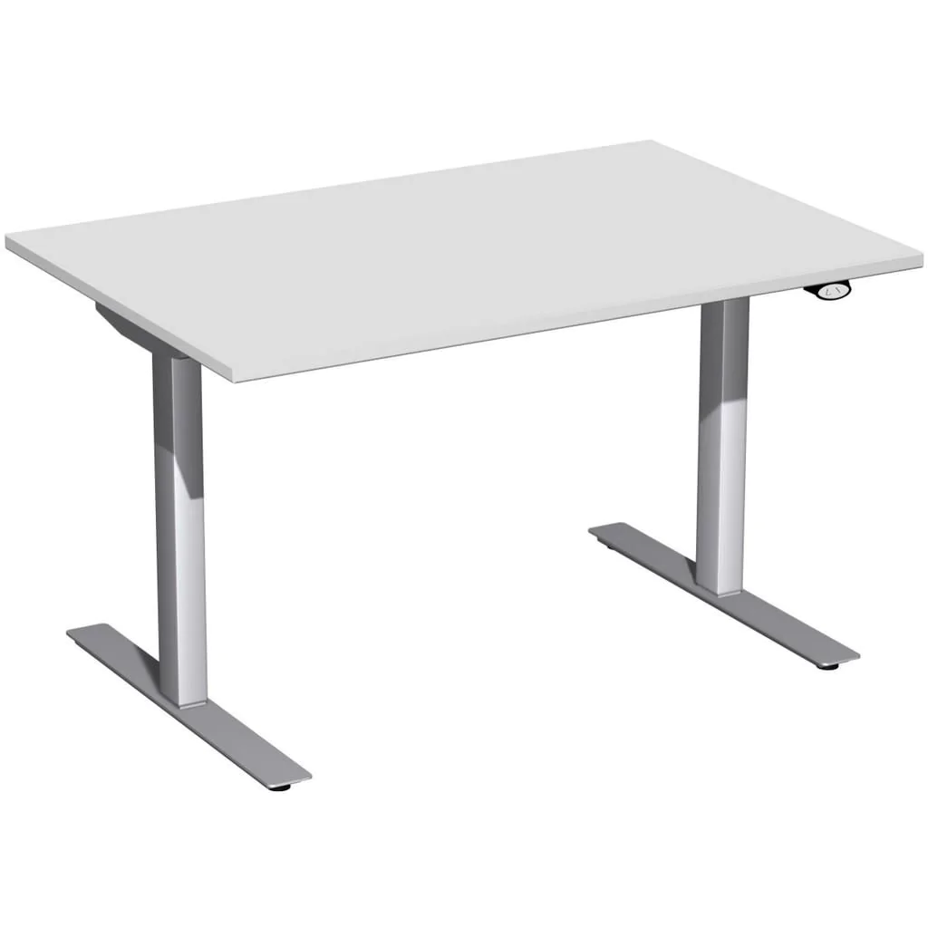 Höhenverstellbarer Schreibtisch Elektro Flex Rechteckform von Geramöbel - Produktbild 3 von 13