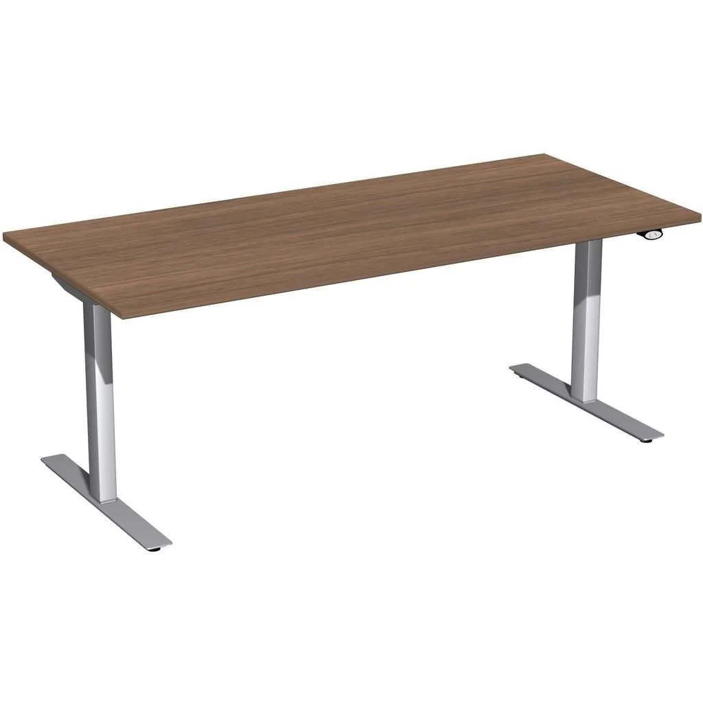 Höhenverstellbarer Schreibtisch Elektro Flex Rechteckform von Geramöbel - Produktbild 7 von 13