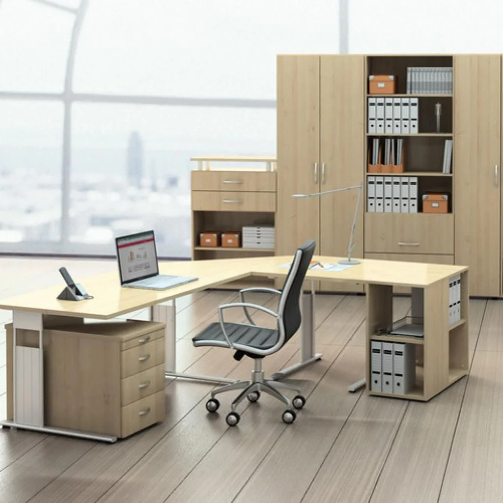 Verkettungsplatte mit Fuß C-Flex 80 x 80 von Geramöbel - Produktbild 10 von 10