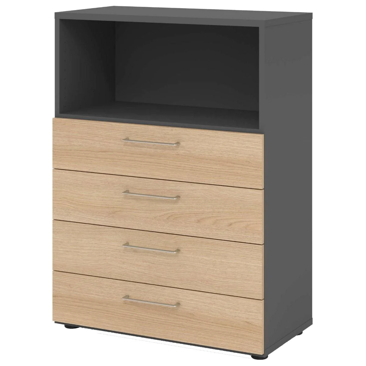 Kombischrank Advanced 9 3 OH Metallgriff von Hammerbacher - Produktbild 9 von 10