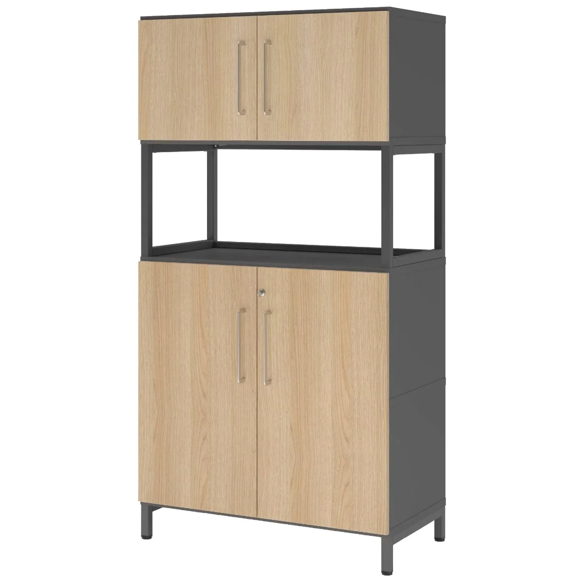 Kombischrank Flex Wall 4 OH von Hammerbacher - Produktbild 2 von 8
