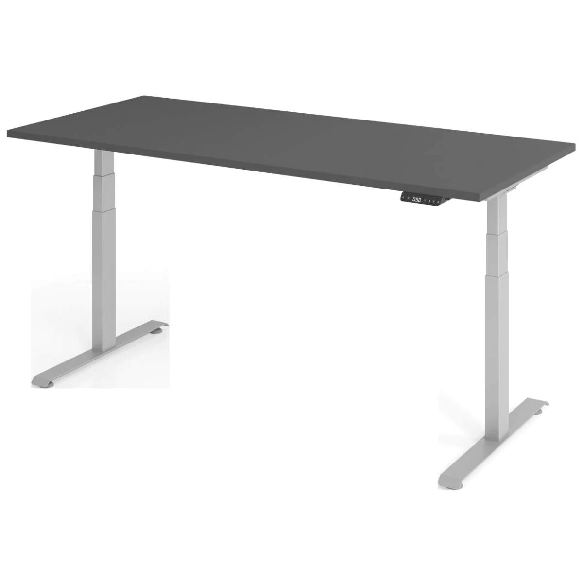 Höhenverstellbarer Schreibtisch LXK von Hammerbacher - Produktbild 8 von 10