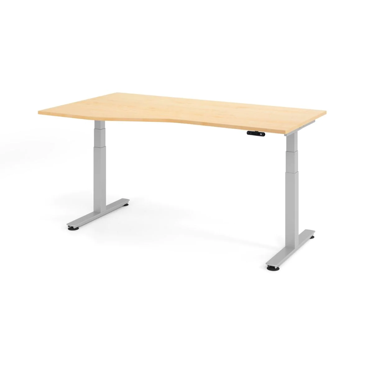 XDSM Freiform Schreibtisch, 180 cm, elektrisch höhenverstellbar, 2 Motoren von Hammerbacher - Produktbild 8 von 13