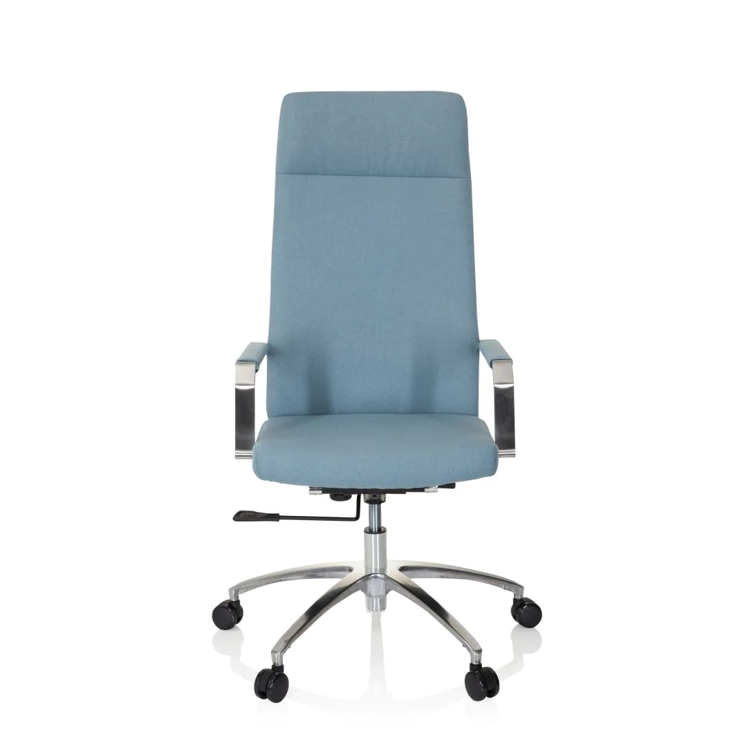Bürostuhl Drehstuhl SARANTO PLUS I Stoff denim - HJH-SARANTO-PLUS-I