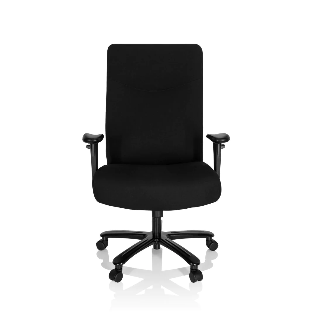 Chefsessel XXL EVEREST I Stoff schwarz - HJH-738122