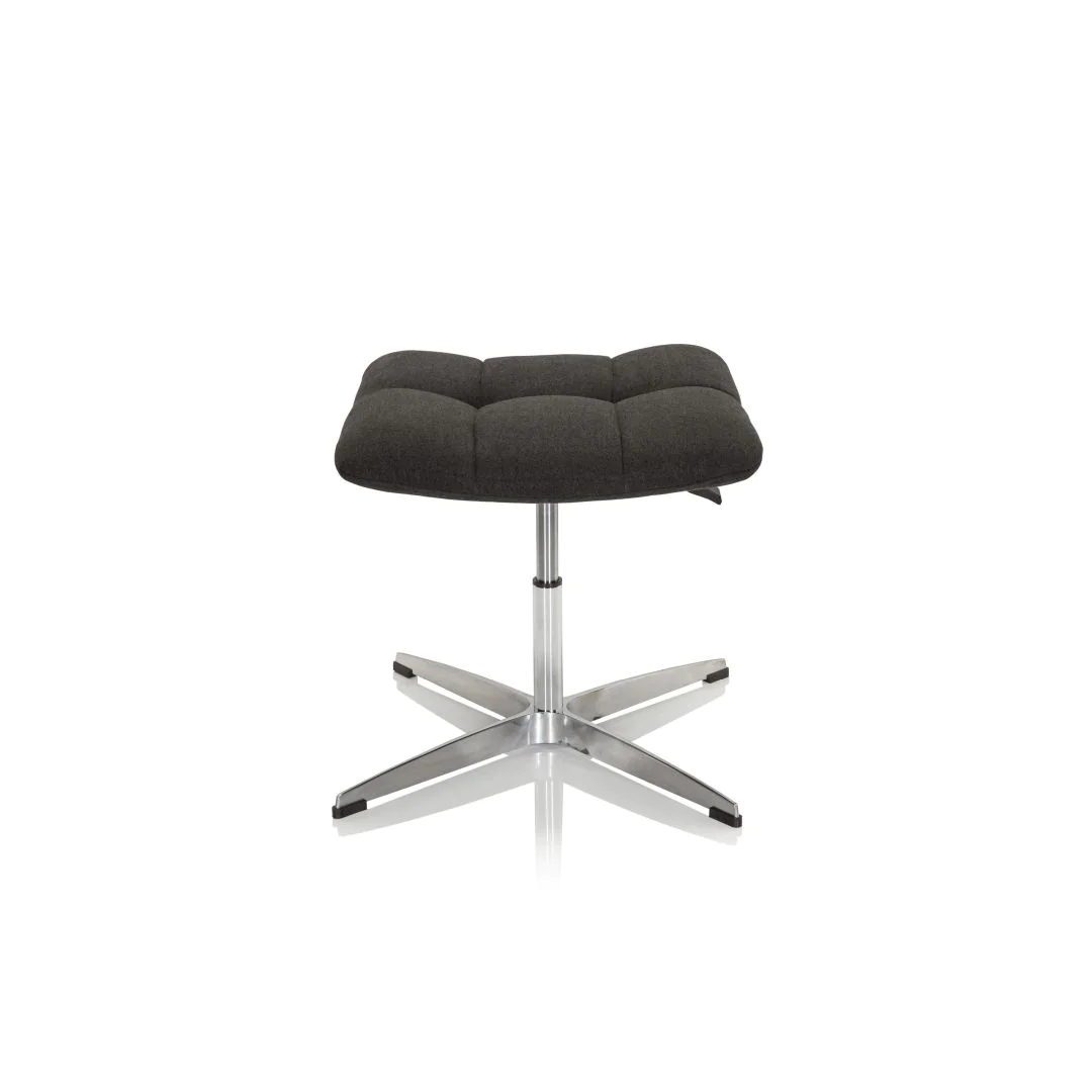 Hocker Drehstuhl SARANTO Stoff - HJH-SARANTO