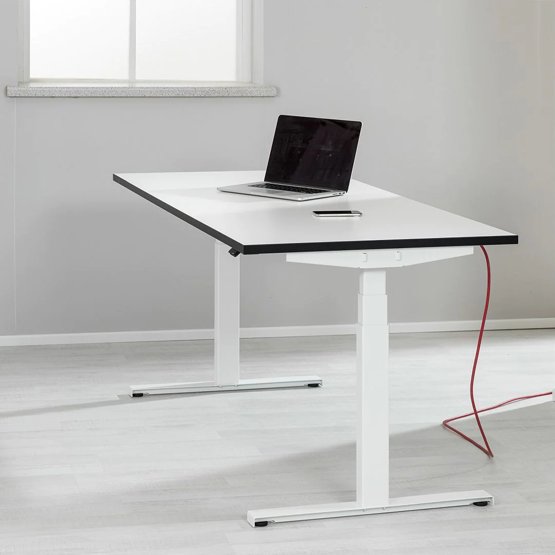 easyT Schreibtisch, 120-180 cm, elektrisch höhenverstellbar, 1 Motor - ITH-EASYT