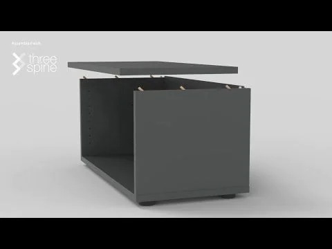 Montage Schrankwandsystem VFW (FlexWall)