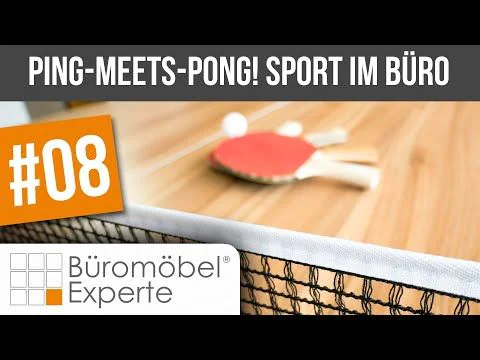 Konferenztisch Ping-meets-Pong! | Promotion | Büromöbel-Experte #08 Konferenztisch Ping-meets-Pong! | Promotion | Büromöbel-Experte #08