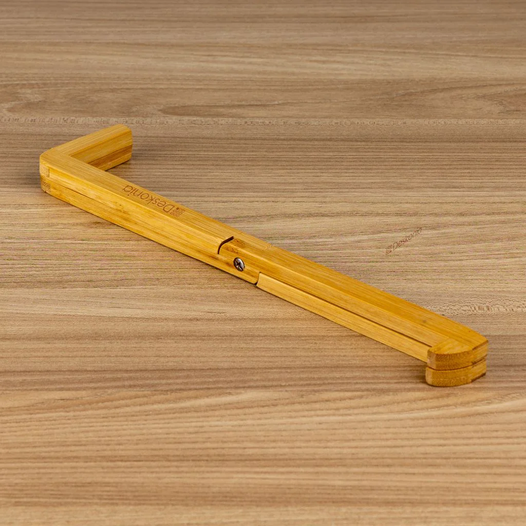 Laptopständer klappbar Bambus von Deskonia - Produktbild 4 von 6