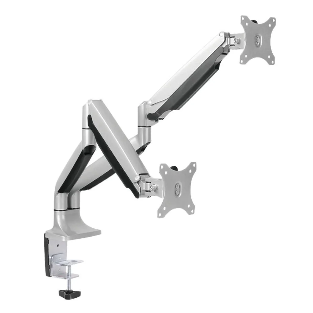 Monitorhalterung 2-fach 13-32" Gasdruckfeder von LogiLink - Produktbild 2 von 7