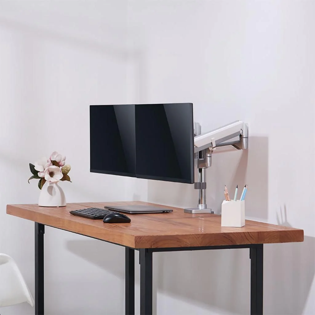 Monitorhalterung 2-fach 17-32" Curved Screens von LogiLink - Produktbild 6 von 9