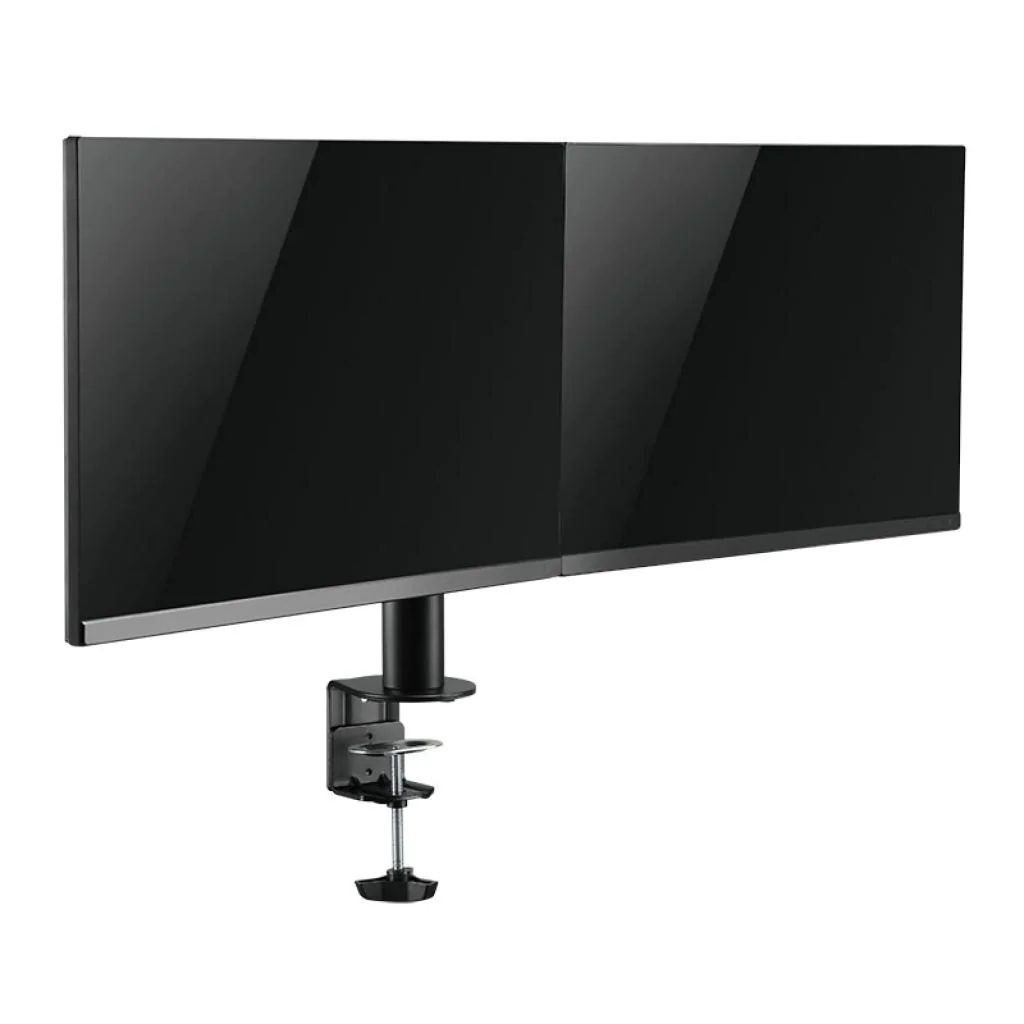 Monitorhalterung 2-fach 17-32" Armlänge verstellbar von LogiLink - Produktbild 3 von 9