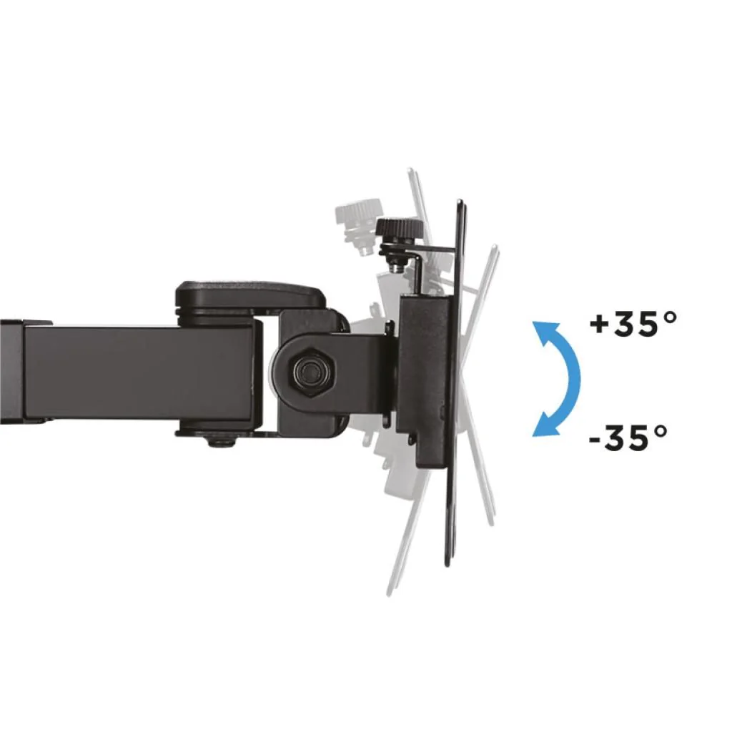 Monitorhalterung 2-fach 17-32" Armlänge verstellbar von LogiLink - Produktbild 5 von 9