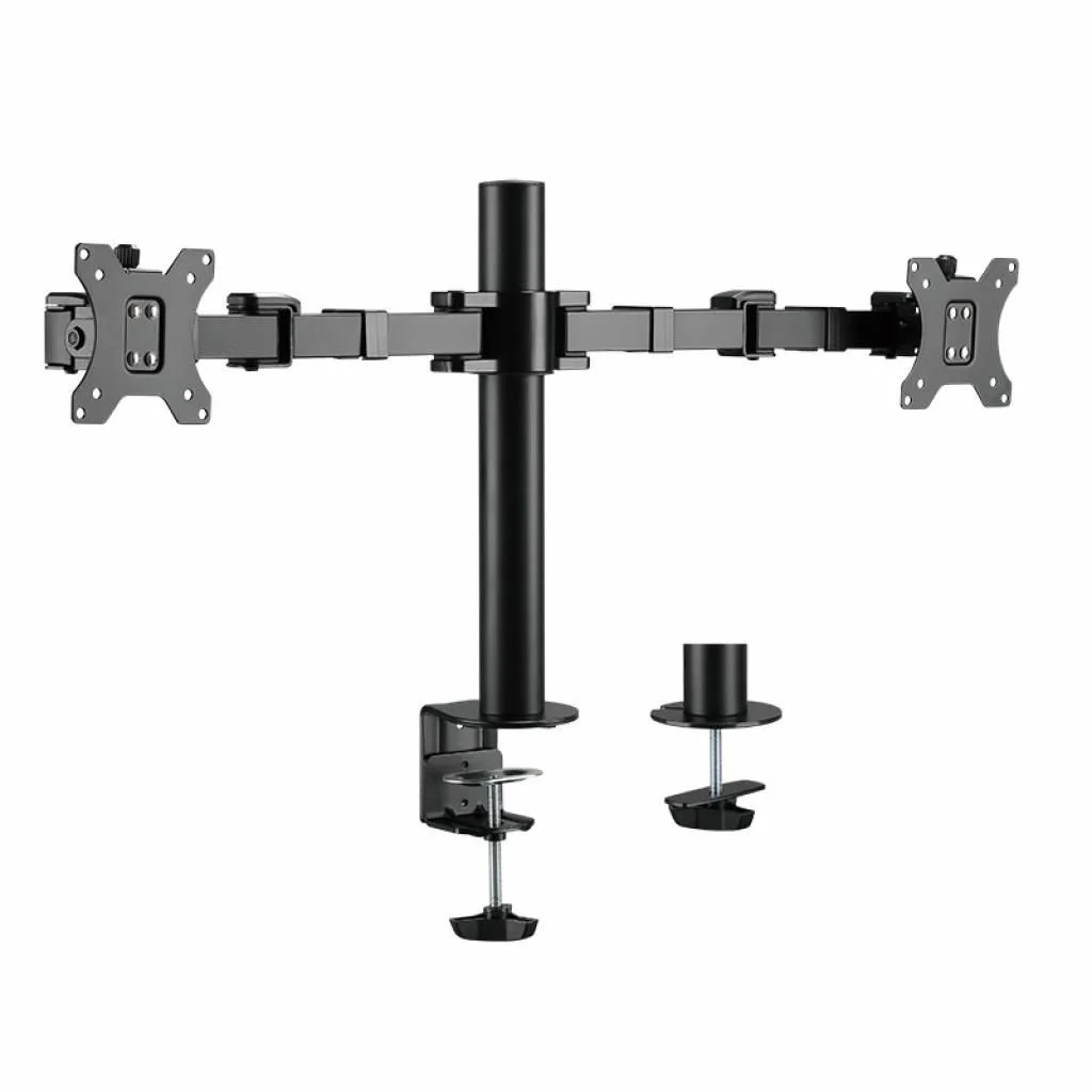 Monitorhalterung 2-fach 17-32" Armlänge verstellbar - TDI-BP0106