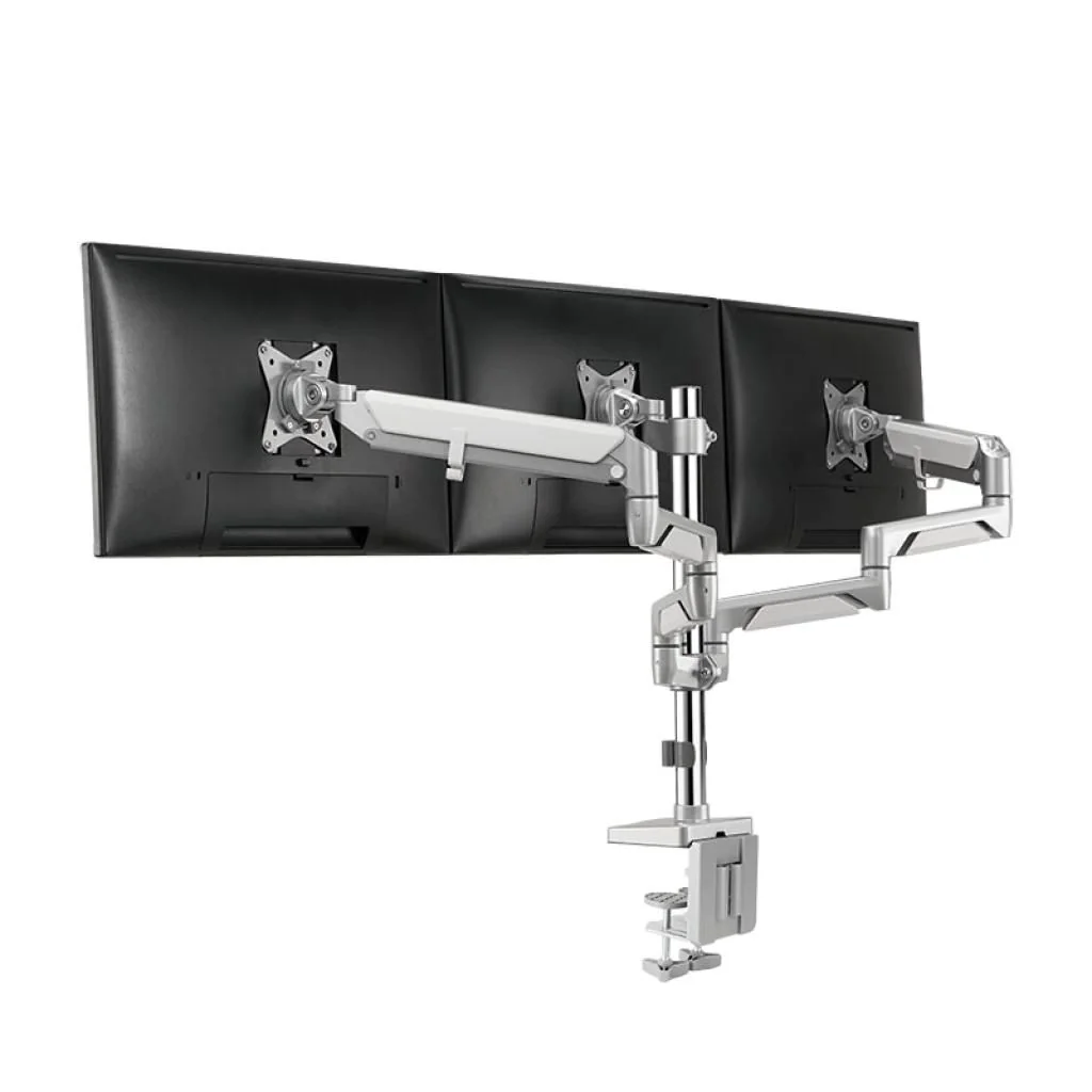 Monitorhalterung 3-fach 17-27" Curved Screens von LogiLink - Produktbild 3 von 9