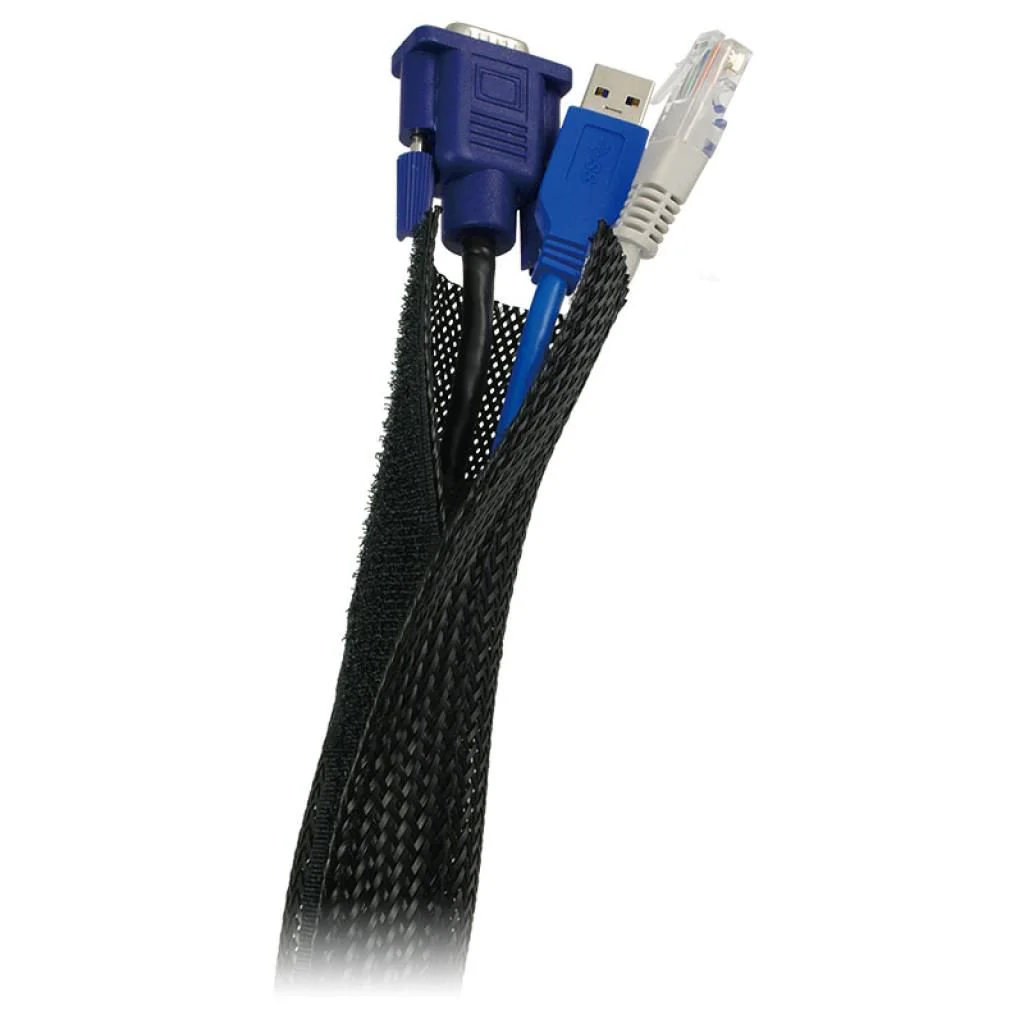 Kabelschlauch Ø32 mm mit Klettverschluss von LogiLink - Produktbild 2 von 5