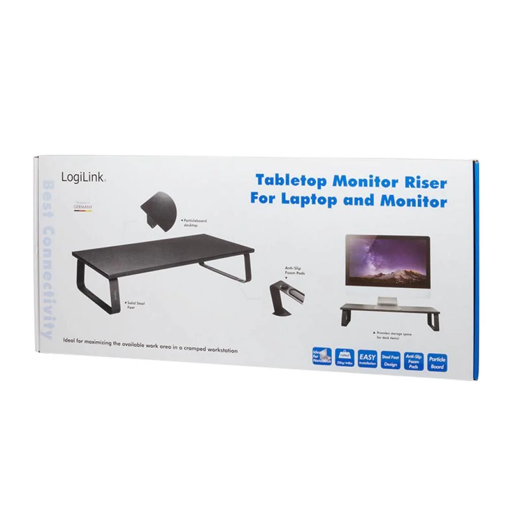 Monitorerhöhung 600 mm lang von LogiLink - Produktbild 7 von 8