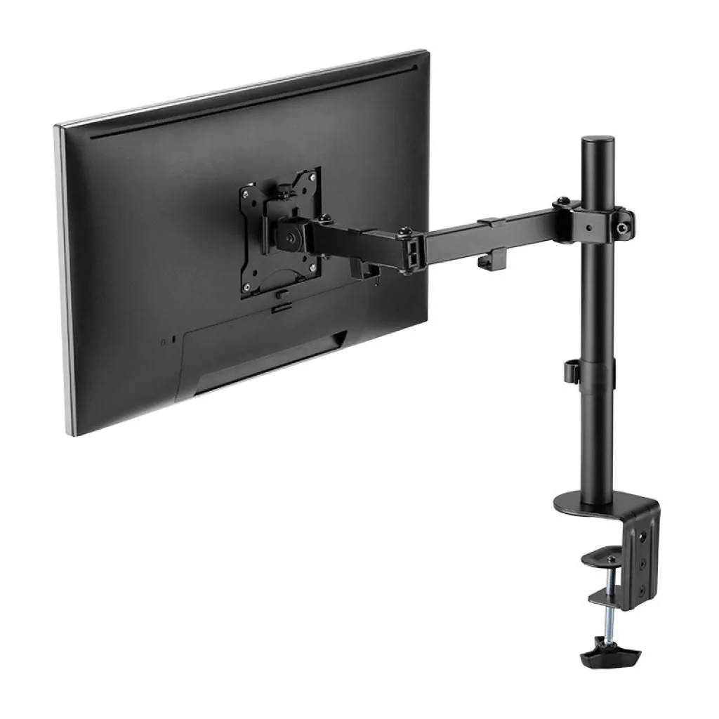 Höhenverstellbare Monitor-Tischhalterung für 3 Flachbildschirme
