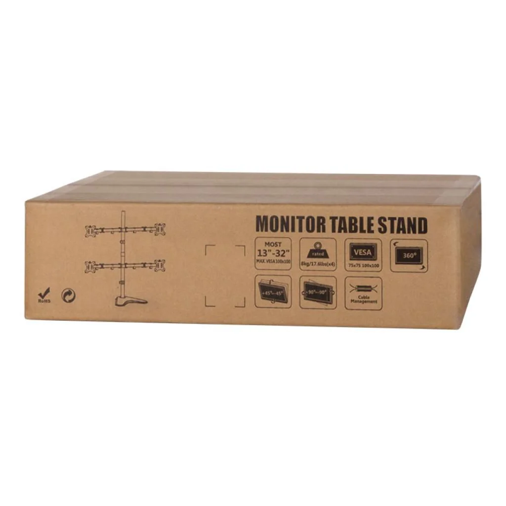 Monitorständer 4-fach 13-32" Armlänge je 399 mm von LogiLink - Produktbild 5 von 6