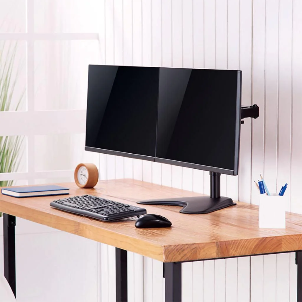 Monitorständer 2-fach 17-32" Armlänge je 390 mm von LogiLink - Produktbild 5 von 8