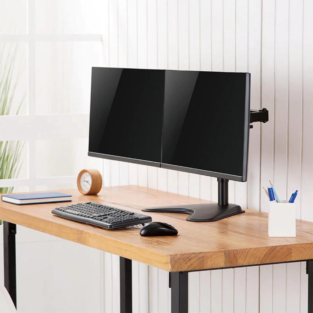 Monitorständer 2-fach 17-32" Armlänge je 390 mm von LogiLink - Produktbild 6 von 8