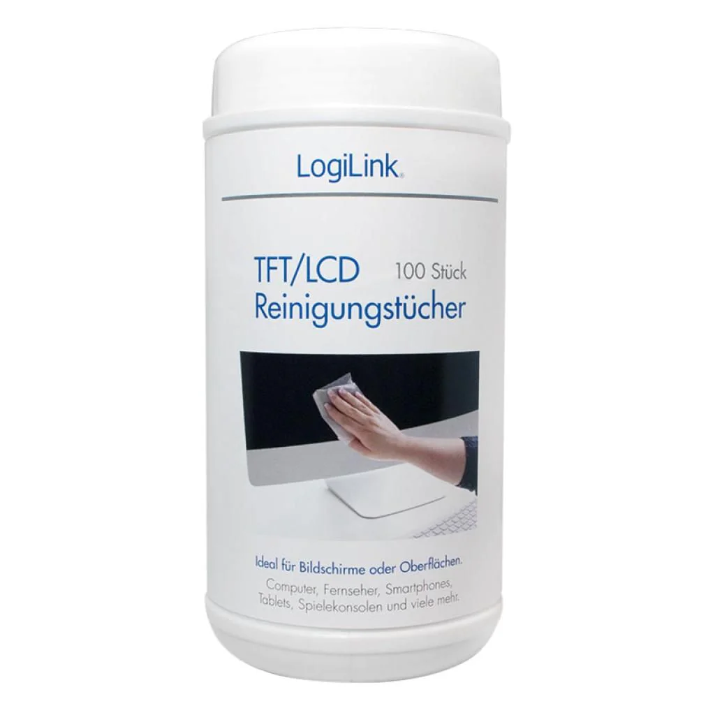 Reinigungstücher für TFT, LCD und Plasma Bildschirme von LogiLink - Produktbild 2 von 4