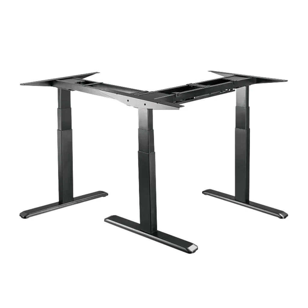 Elektr. verstellbares Tischgestell 3 Motoren 90° L-Form von LogiLink - Produktbild 5 von 10