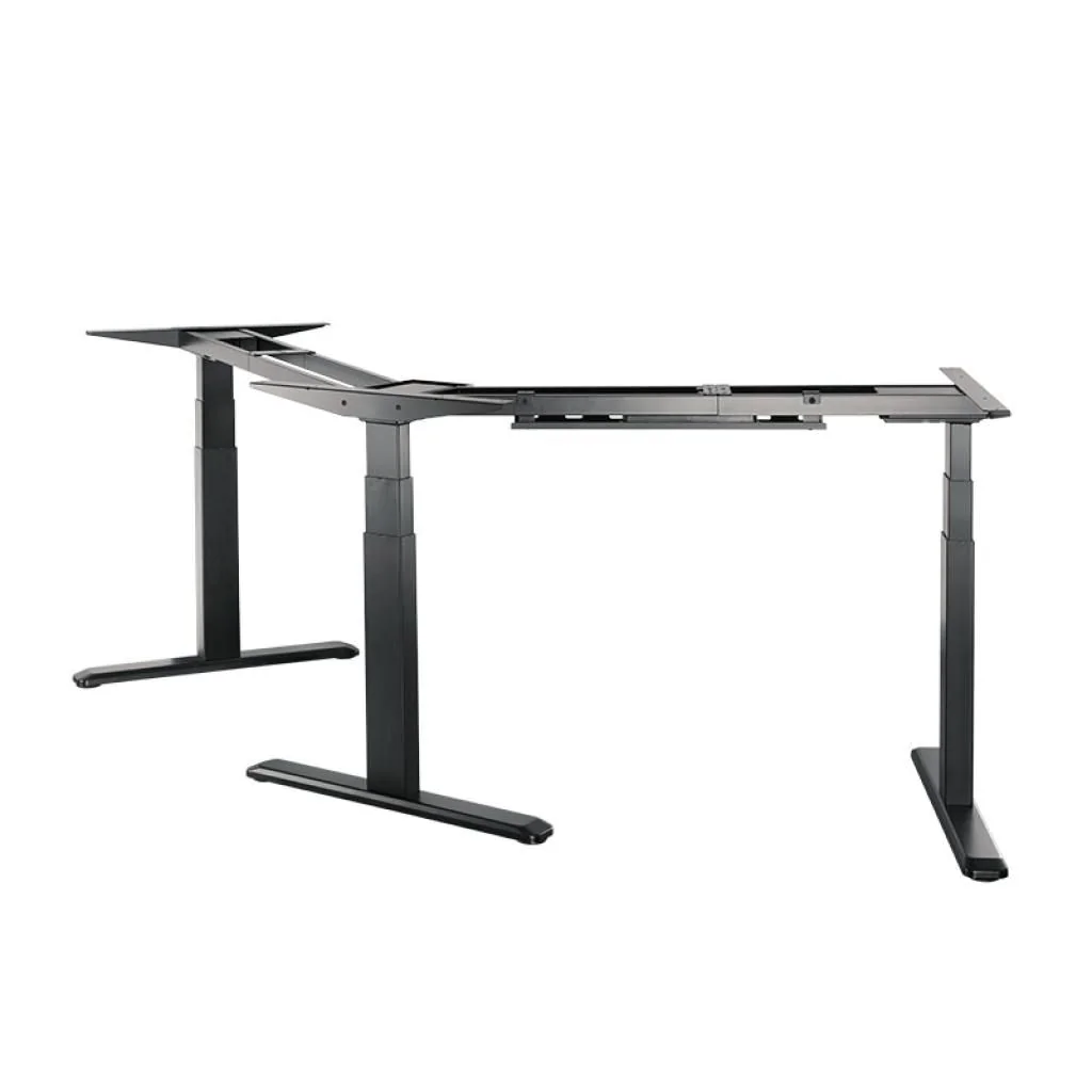Elektr. verstellbares Tischgestell 3 Motoren 120° Eckdesign von LogiLink - Produktbild 5 von 9