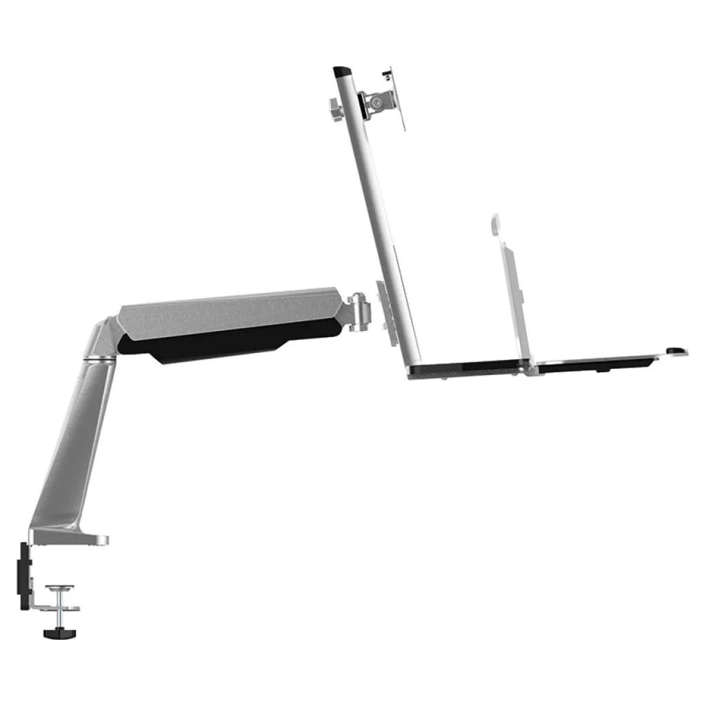 Sitz-/Steharbeitsplatz Monitorhalterung 13-32" von LogiLink - Produktbild 5 von 7
