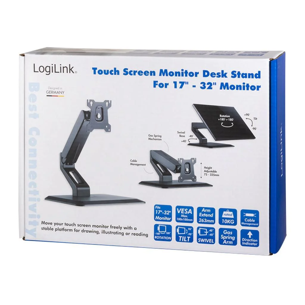 Touchscreen Monitorhalterung 17-32" von LogiLink - Produktbild 12 von 13